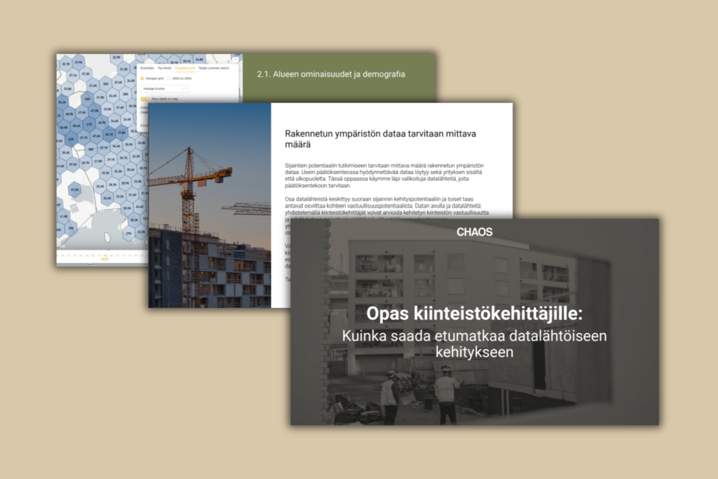 Opas kiinteistökehittäjille: Kuinka saada etumatkaa datalähtöiseen kehitykseen